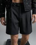 Prism Gem Denim Jkt + Contour Belted Short + Midnight Serpent RhinestonE hat BLACK