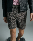 Noir Trucker JKT + City Stroll Button-Up Shir + Arden Side-Tab Shorts + Sanctum Cross Denim hat BLACK/GREY/PINK