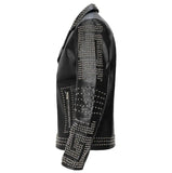 Rock Rebellion JKT + No Regrets + Redefined Radiance pant BLACK/BURGUNDY/BLACK