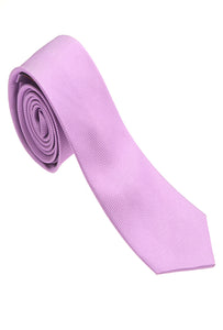 Pink 100% Woven Silk Necktie