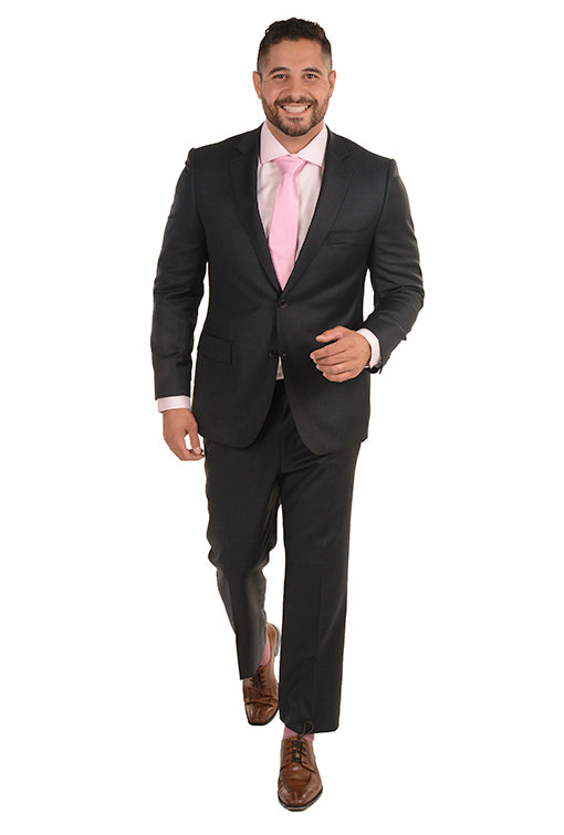 Classic Fit Charcoal Two Piece Suit ST-CHARCOAL