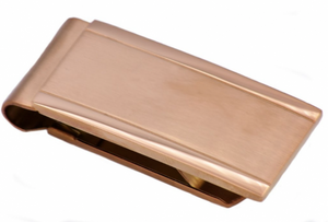Chocolate Plated Stainless Steel Money Clip