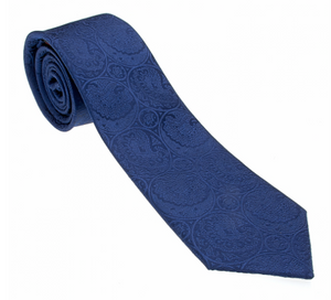 Royal Blue Paisley Necktie
