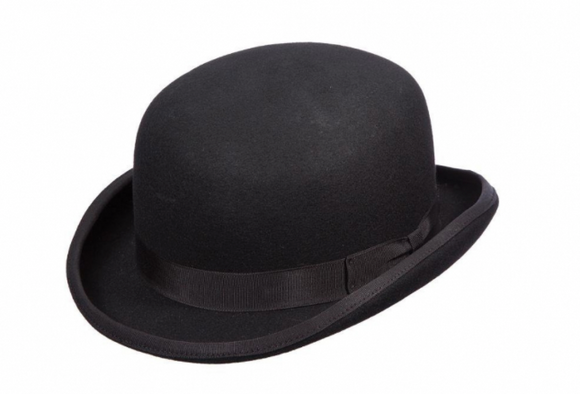 Black Bowler Hat