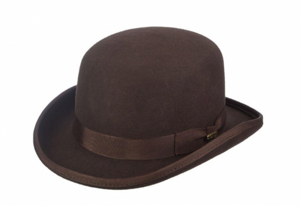 Chocolate Bowler Hat – Italy Direct