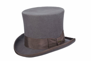 Grey Mad Hatter Hat