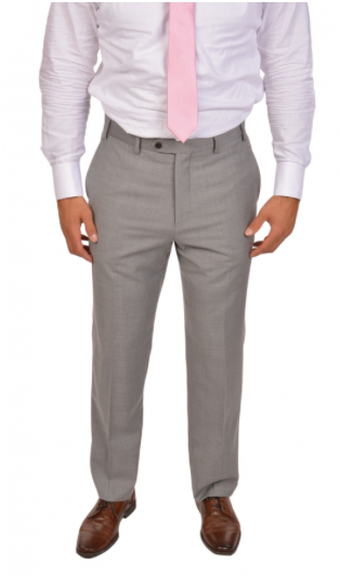 Buy Classic Cotton Blend Solid Formal Trousers For Men Online In India At  Discounted Prices