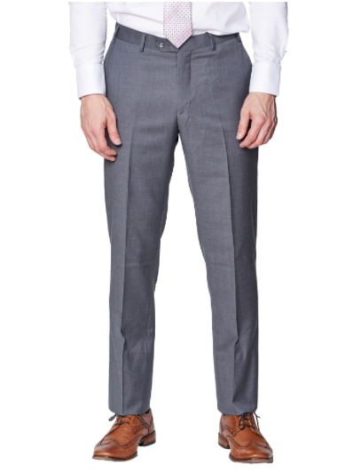 slim fit dress slacks Heather Grey Clayton Slim Fit Suit Pants