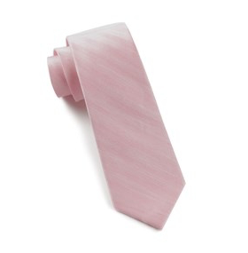 Baby Pink Invisible Stripe Necktie