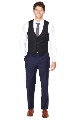 Black Low Cut Vest – Italy Direct