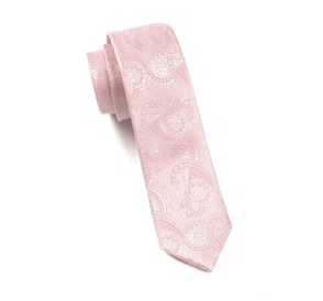 Blush Paisley Necktie
