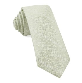 Sage Lace Necktie