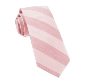 Blush Stripe Necktie