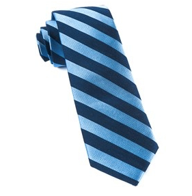 Lumber Light Blue Stripe Necktie