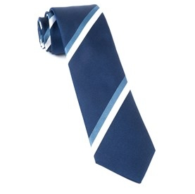 Ad Navy Stripe Necktie