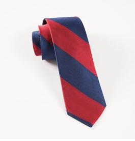 Red Super Stripe Necktie