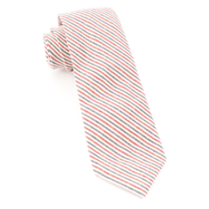 Soft Pink Scholar Stripe Necktie