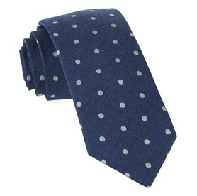 Hitch Blue Dotted Necktie