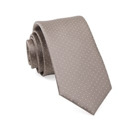 Sandstone Mini Dots Necktie