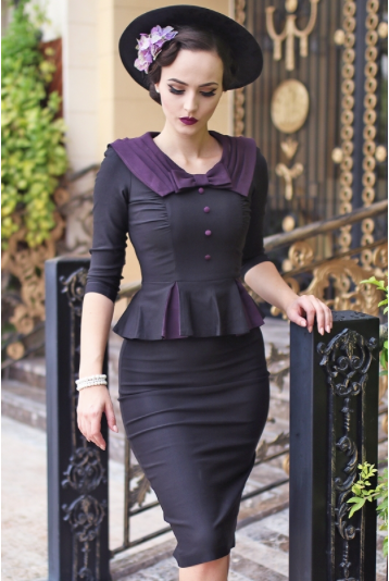 open lace back dress Spaghetti Straps Purple Homecoming Dress with Criss Cross PD529 US8 / Purple