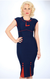 30 Bombshell Fitted Dress by Stop Staring! (4 Color Options)
