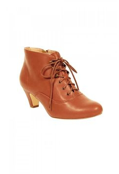 Allonsi Iris Women's Genuine Leather Chelsea Booties - Italian Design Mid-Heel Ankle Boots With Zip
