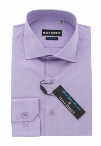 Dark Purple Slim Fit Dress Shirt Italy Direct Dark Purple Slim Fit Dress Shirt Italy Direct