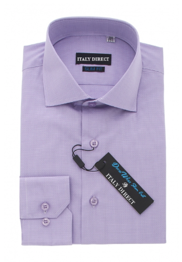 Dark Purple Slim Fit Dress Shirt Italy Direct Dark Purple Slim Fit Dress Shirt Italy Direct