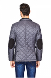 Grey Quilted Jacket