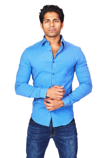 Athletic fit casual on sale button down shirts