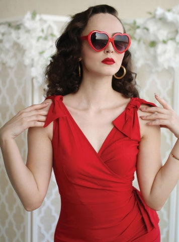 red stop staring dress Stop Staring! Billion Dollar Dress in Red