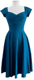 MadStyle MadMen Swing Dress in Peacock